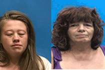 (Nye County Detention Center) Nastaschia (left) and Andrea Rickman