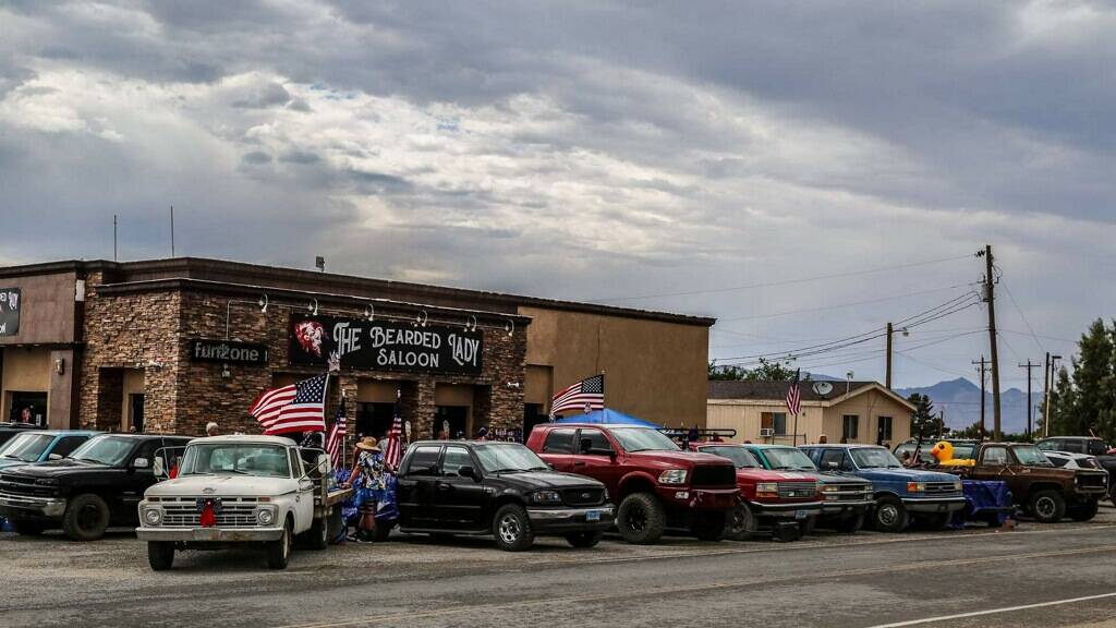 Special to the Pahrump Valley Times The Bearded Lady Saloon, at 1330 5th St., right off of High ...
