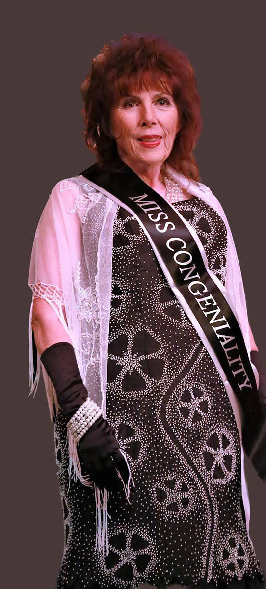 Randy Gulley/Special to the Pahrump Valley Times Carol Smith won Ms. Congeniality at the 2022 M ...
