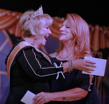 Randy Gulley/Special to the Pahrump Valley Times 2021 Ms. Senior Golden Years Queen Marla Querc ...