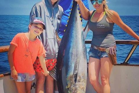 Special to the Pahrump Valley Times This fishing family knows who is boss - Mom caught this who ...