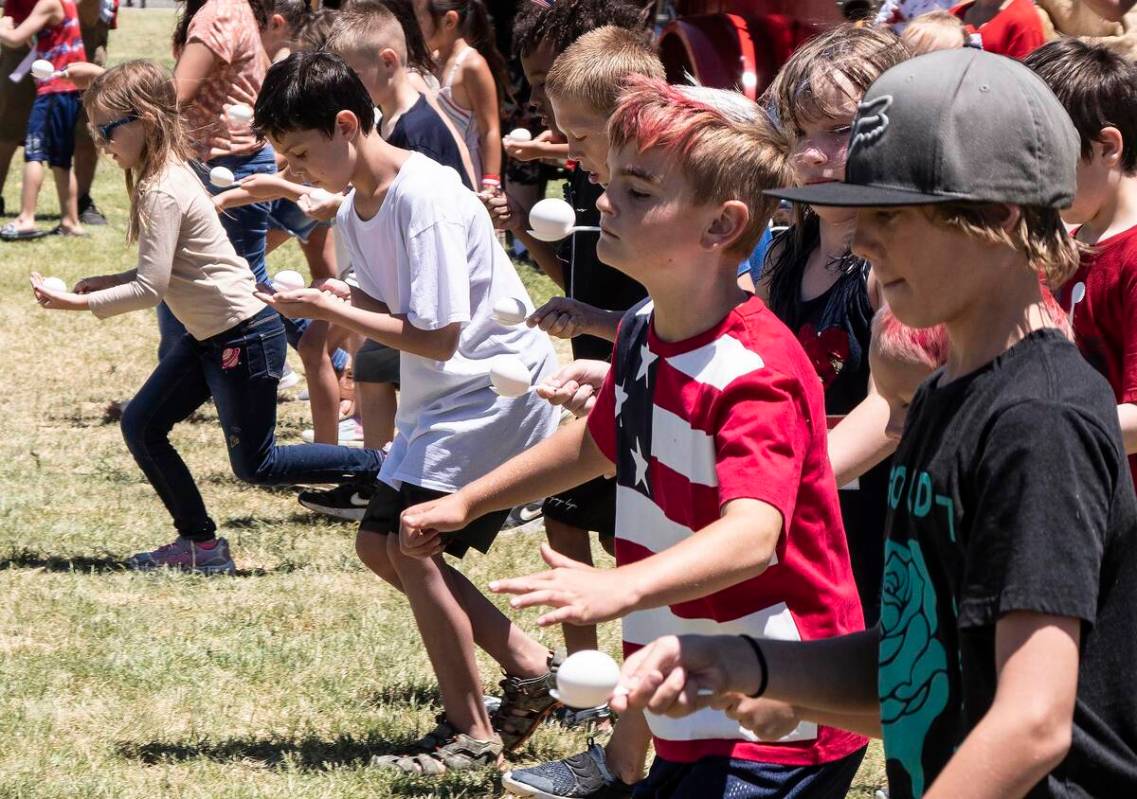 Richard Stephens/Special to the Pahrump Valley Times Part of the old-fashioned celebration was ...