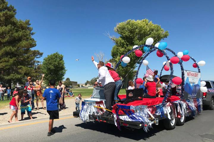 Robin Hebrock/Pahrump Valley Times The Pahrump Holiday Task Force's Fourth of July Parade took ...