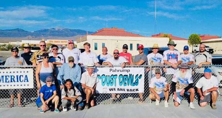 Special to the Pahrump Valley Times 23 pitchers participated in the Ringer Night Roundup NSHPA ...