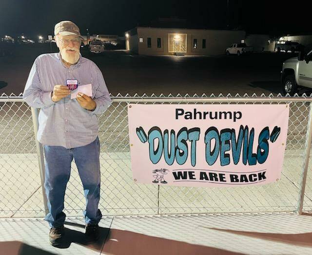 Special to the Pahrump Valley Times Lawrence Workman took the top spot in the 30-foot A class d ...