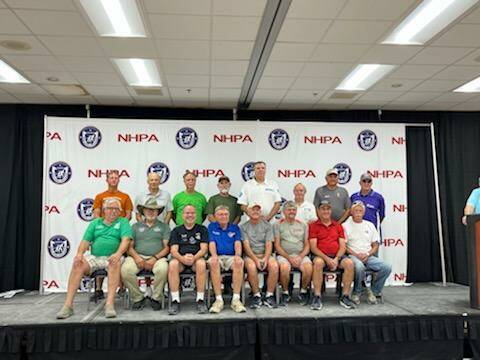 Special to the Pahrump Valley Times Pahrump resident and NSHPA president Lathan Dilger (back r ...