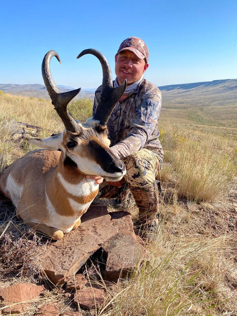 Special to the Pahrump Valley Times The last and final day of a week-long hunt ended with a tro ...