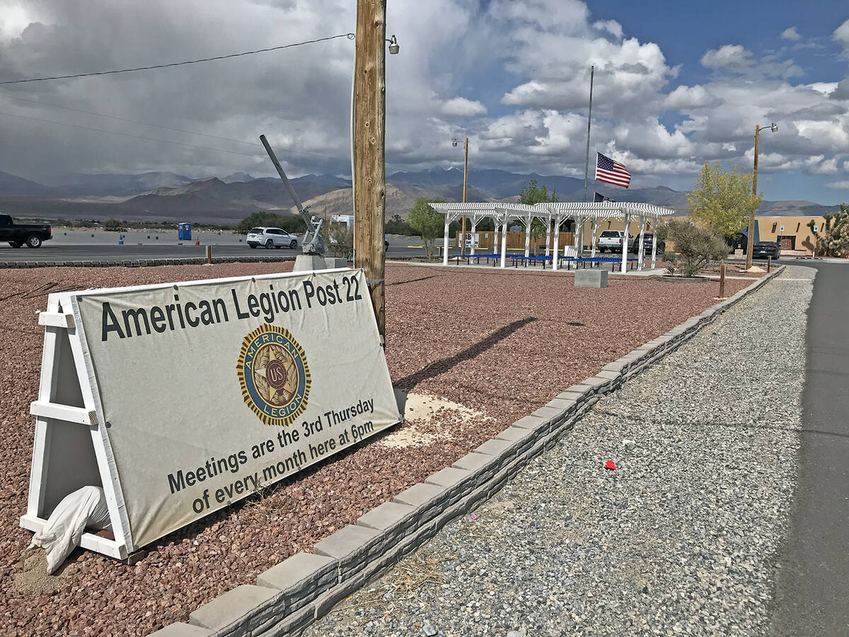 Robin Hebrock/Pahrump Valley Times The American Legion Post #22 is starting a Sons of the Ameri ...