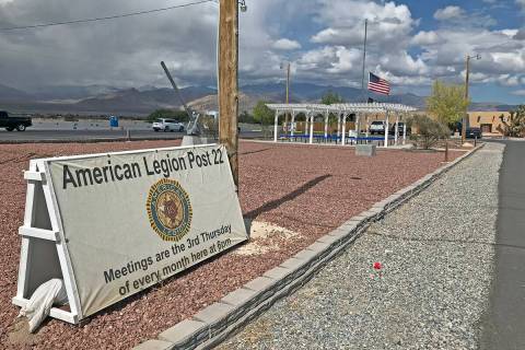 Robin Hebrock/Pahrump Valley Times The American Legion Post #22 is starting a Sons of the Ameri ...