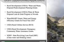 Special to the Pahrump Valley Times Included in the presentation given by BEC Environmental in ...