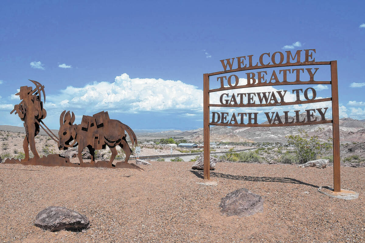 Richard Stephens/Special to the Pahrump Valley Times Beatty is known as “Nevada’s Gateway t ...