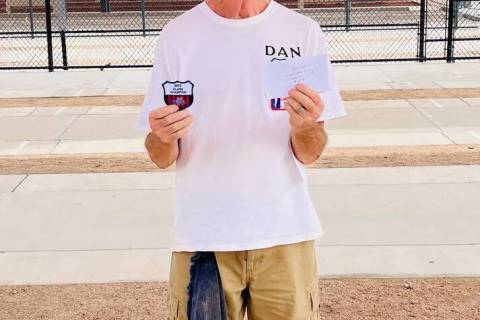Special to the Pahrump Valley Times Dan Dunn took home first place of the B class in the NSHPA ...