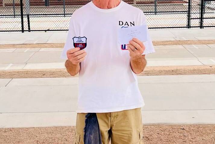 Special to the Pahrump Valley Times Dan Dunn took home first place of the B class in the NSHPA ...