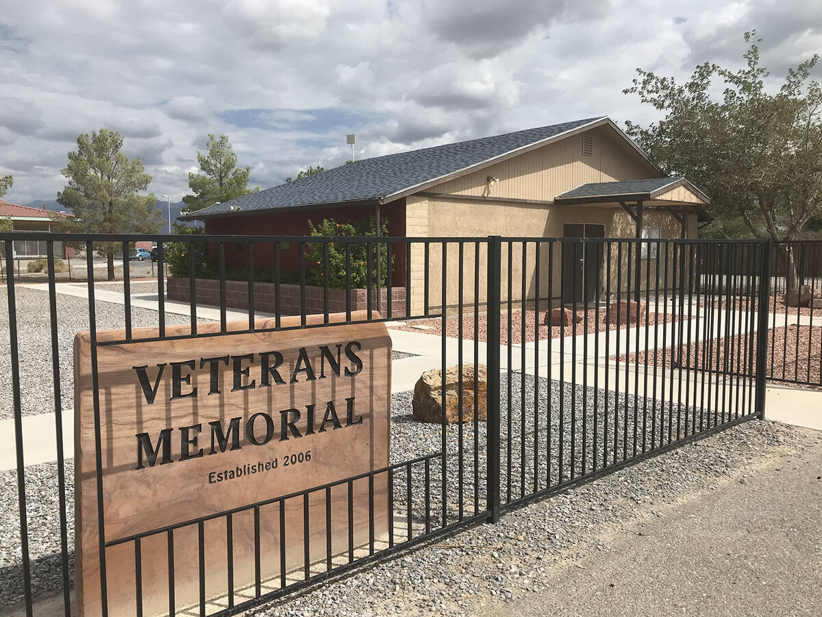 Robin Hebrock/Pahrump Valley Times The Pahrump Veterans Memorial building will be knocked down ...