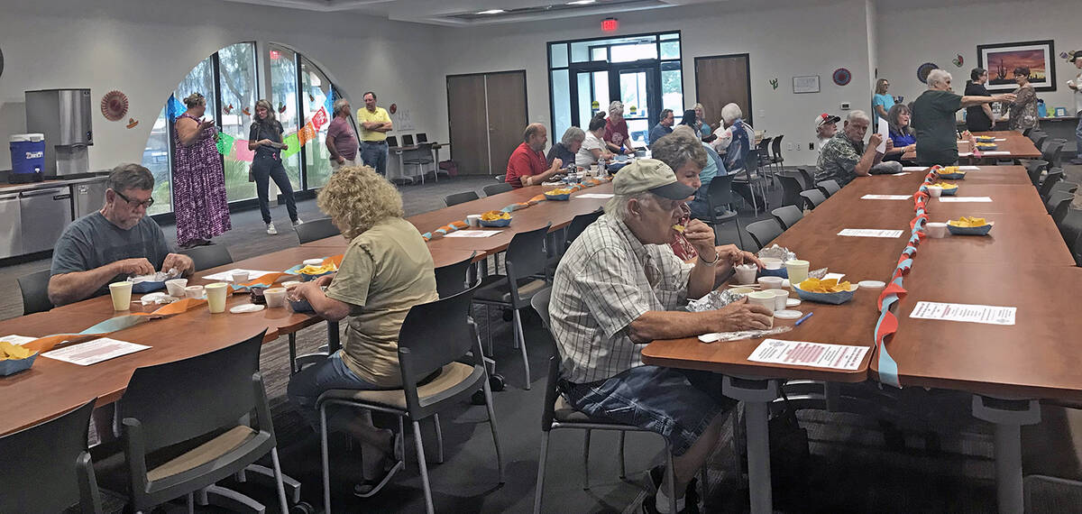 Robin Hebrock/Pahrump Valley Times The Pahrump RAM Committee hosted its 2nd Annual Taco Dinner ...