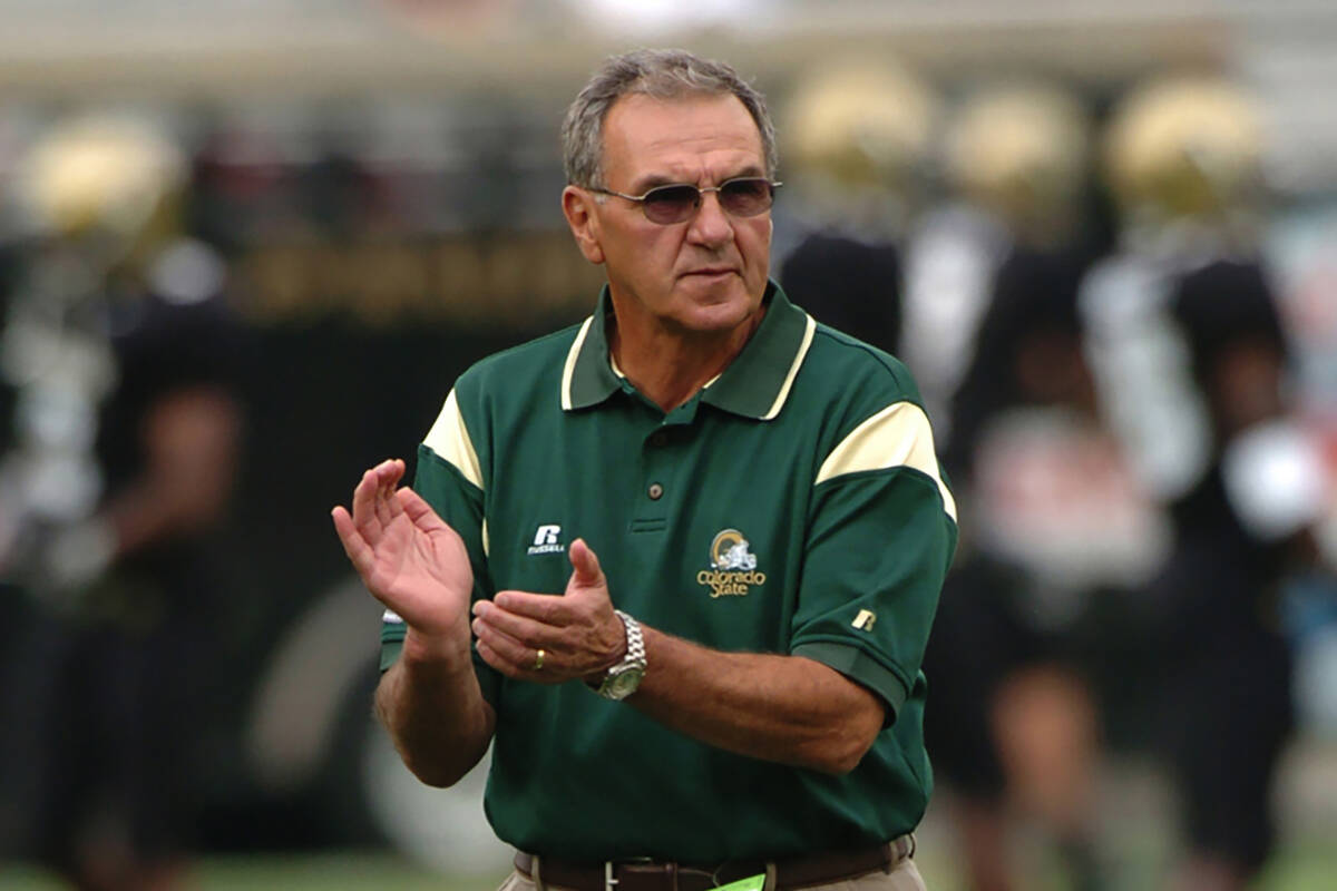 Sonny Lubick built Colorado State into a regional powerhouse. (Review-Journal file)