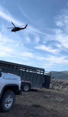 Nye County Sheriff's Office The search-and-rescue operation was slightly delayed because of sev ...