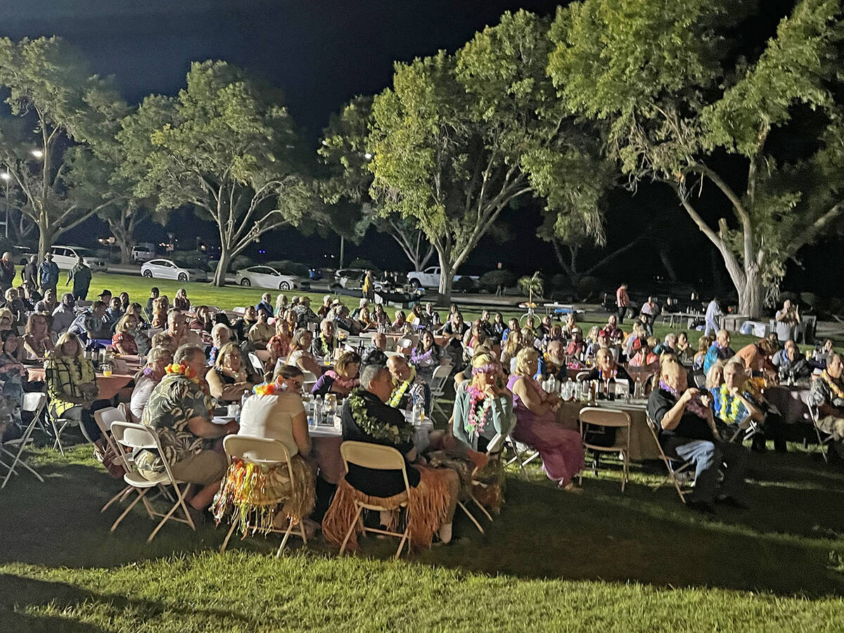 Courtesy of Deanna O'Donnell More than 200 people turned out to support CASA during its luau fu ...