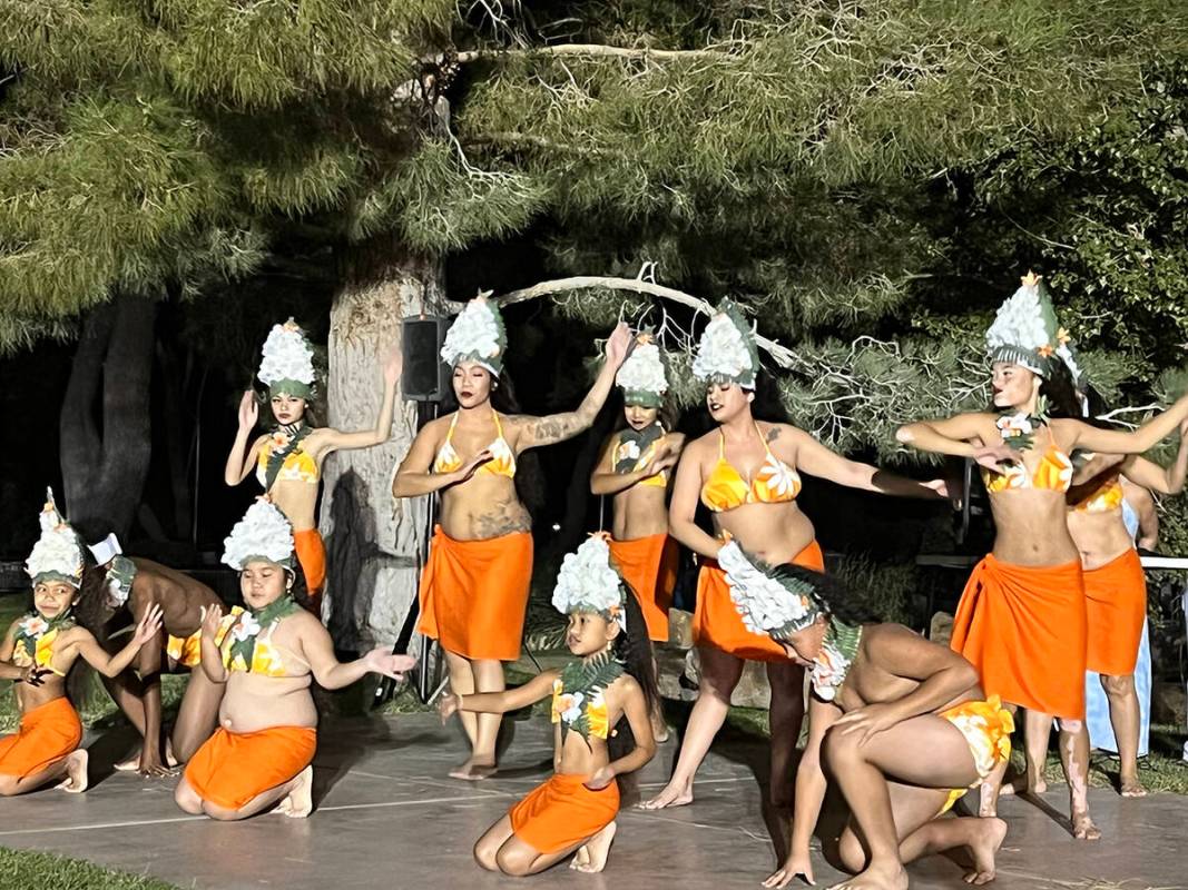 Courtesy of Deanna O'Donnell Rau Tama Nui dancers are pictured performing at the 2022 CASA Luau ...