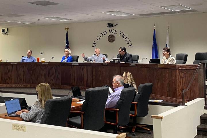 Special to the Pahrump Valley Times The Nye County Commission voted 5-0 to retain the public te ...