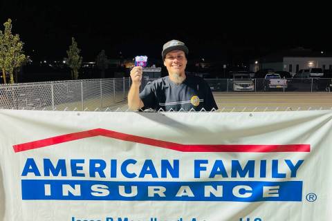 Special to the Pahrump Valley Times Chris Preciado finished in first place in the D class at S ...