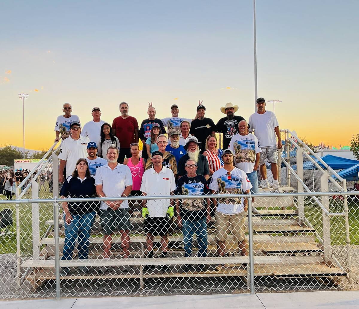 Special to the Pahrump Valley Times The Nevada State Horseshoe Pitching Association held a san ...