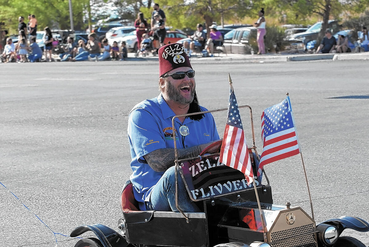 Horace Langford Jr./Pahrump Valley Times - Fall Festival parade, Saturday. Shriner's Clulb &quo ...