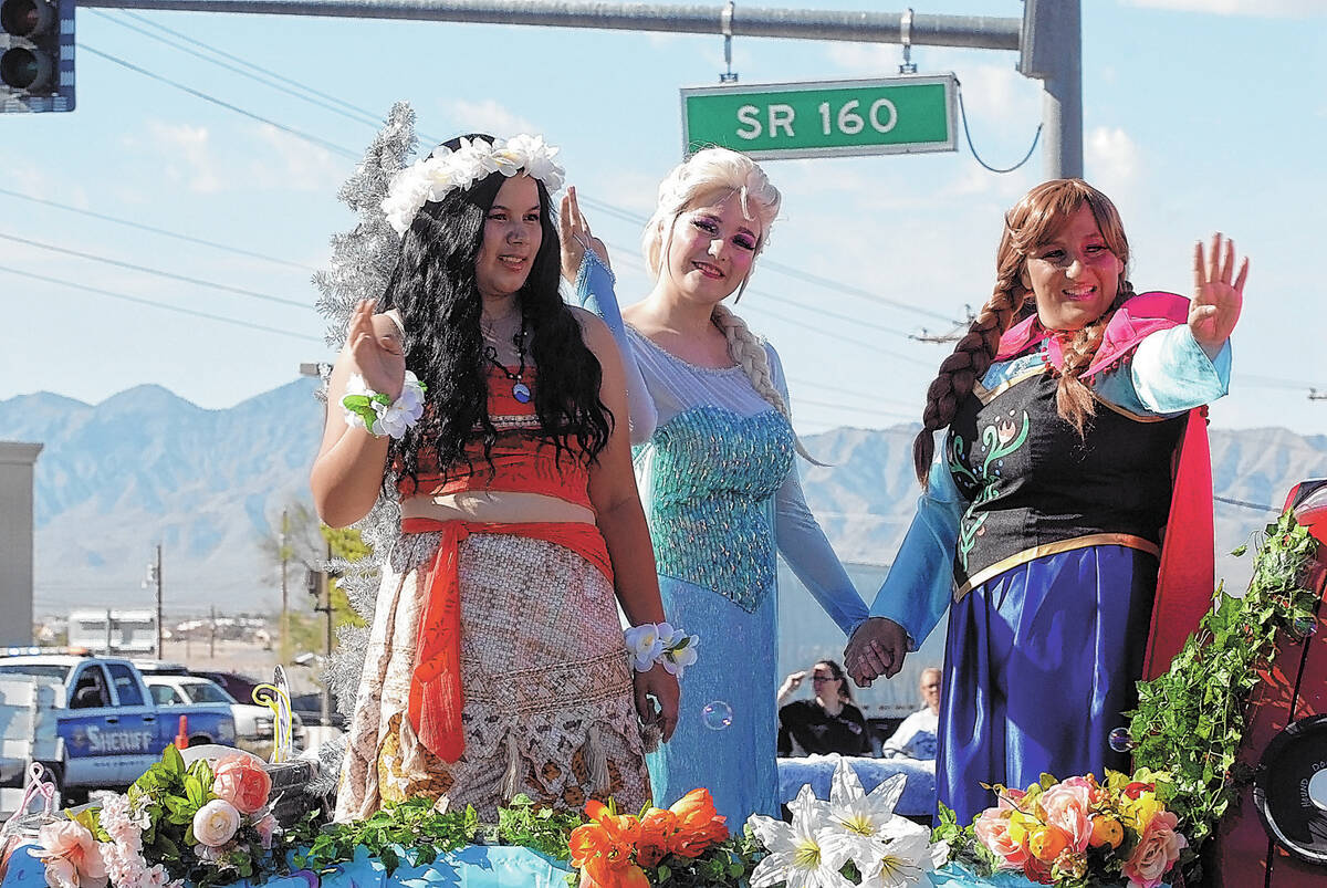 Horace Langford Jr./Pahrump Valley Times - Fall Festival parade, Saturday. "Wish upon a Pr ...