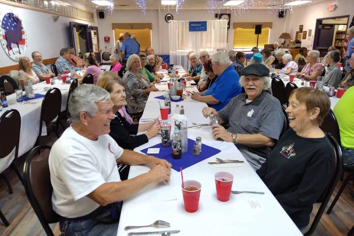 Selwyn Harris/Pahrump Valley Times More than 70 meals were served during the inaugural Oct. 1 f ...