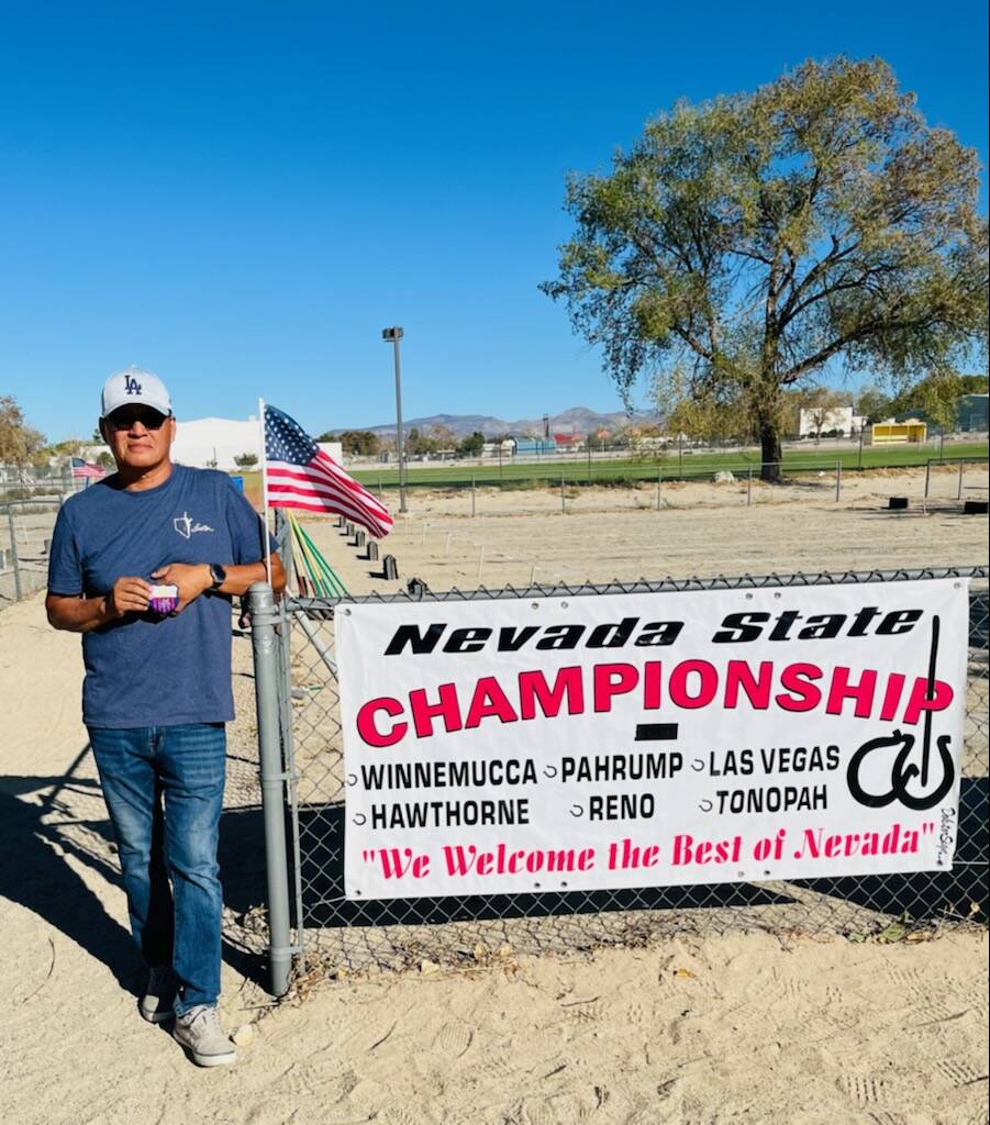 Special to Pahrump Valley Times Foster Kenton Jr. repeated as the Mens A class champion at the ...