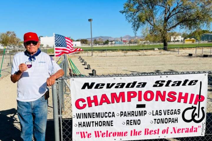 Special to Pahrump Valley Times Harold Holbrook won the Elders A class at the 2022 Nevada Stat ...