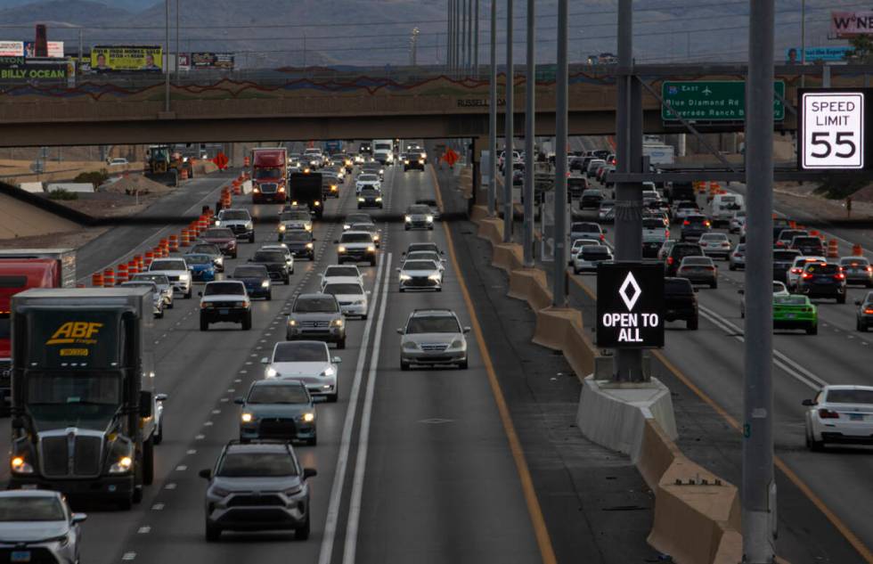 Las Vegas HOV lane enter/exit points won't change anytime soon, Road  Warrior, News