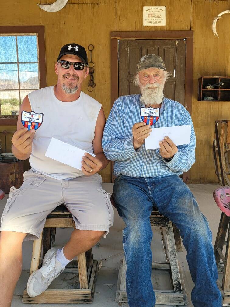 Special to Pahrump Valley Times The team of Heath Russell (left) and Lawrence Workman (right) ...