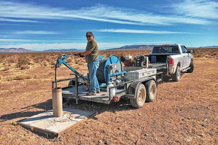 Special to the Pahrump Valley Times file photo Researchers sent testing kits to 174 homes with ...