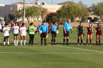 Danny Smyth/Pahrump Valley Times The Pahrump Valley girls soccer team defeated the Cheyenne De ...