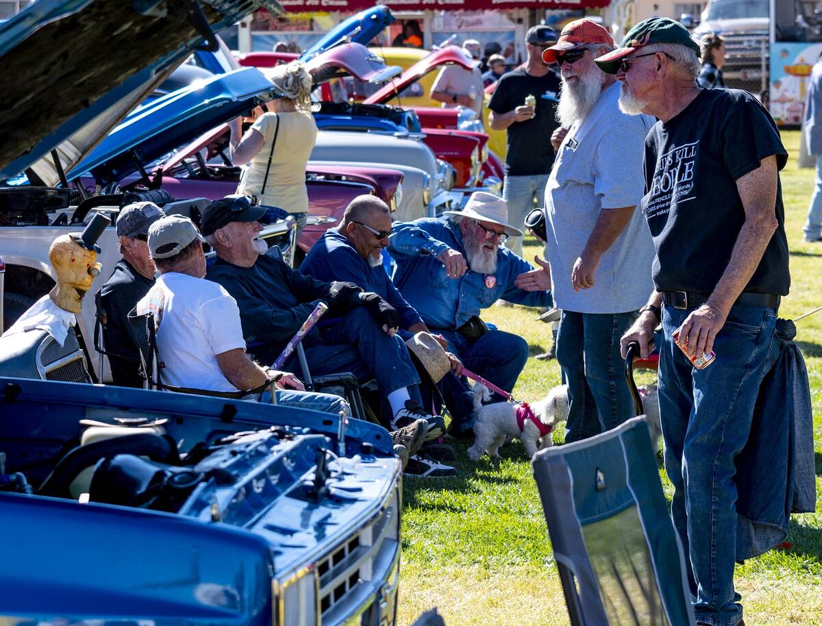 Richard Stephens/Special to the Pahrump Valley Times The classic car show is a popular feature ...