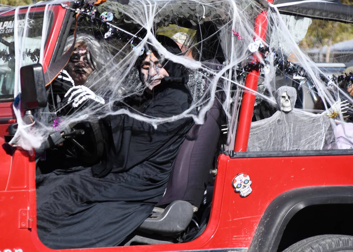 Richard Stephens/Special to the Pahrump Valley Times Apparently this spooky parade entry knew t ...