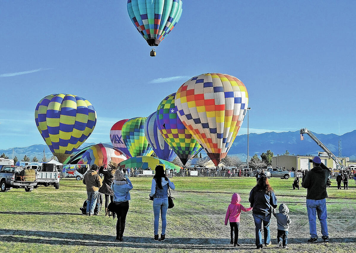 Horace Langford Jr. / Pahrump Valley Times file photo The Pahrump Balloon Festival is always a ...