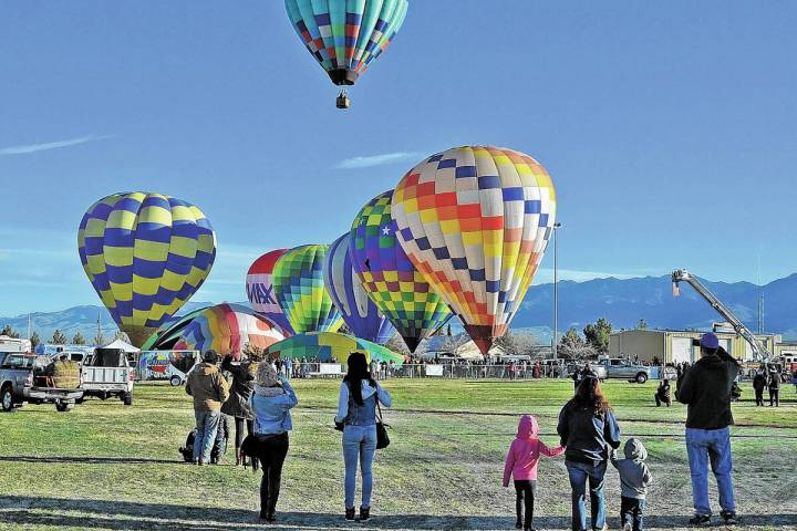 Horace Langford Jr. / Pahrump Valley Times file photo The Pahrump Balloon Festival is always a ...