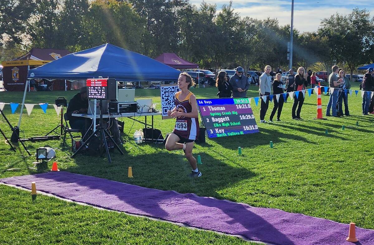 Danny Smyth/Pahrump Valley Times Timothy Stutzman, finishing with the second fastest time for ...