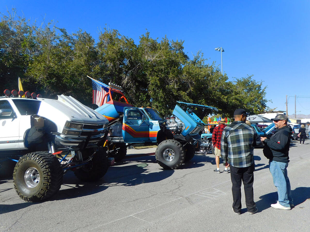 Robin Hebrock/Pahrump Valley Times Those who love all things auto were able to enjoy a car show ...