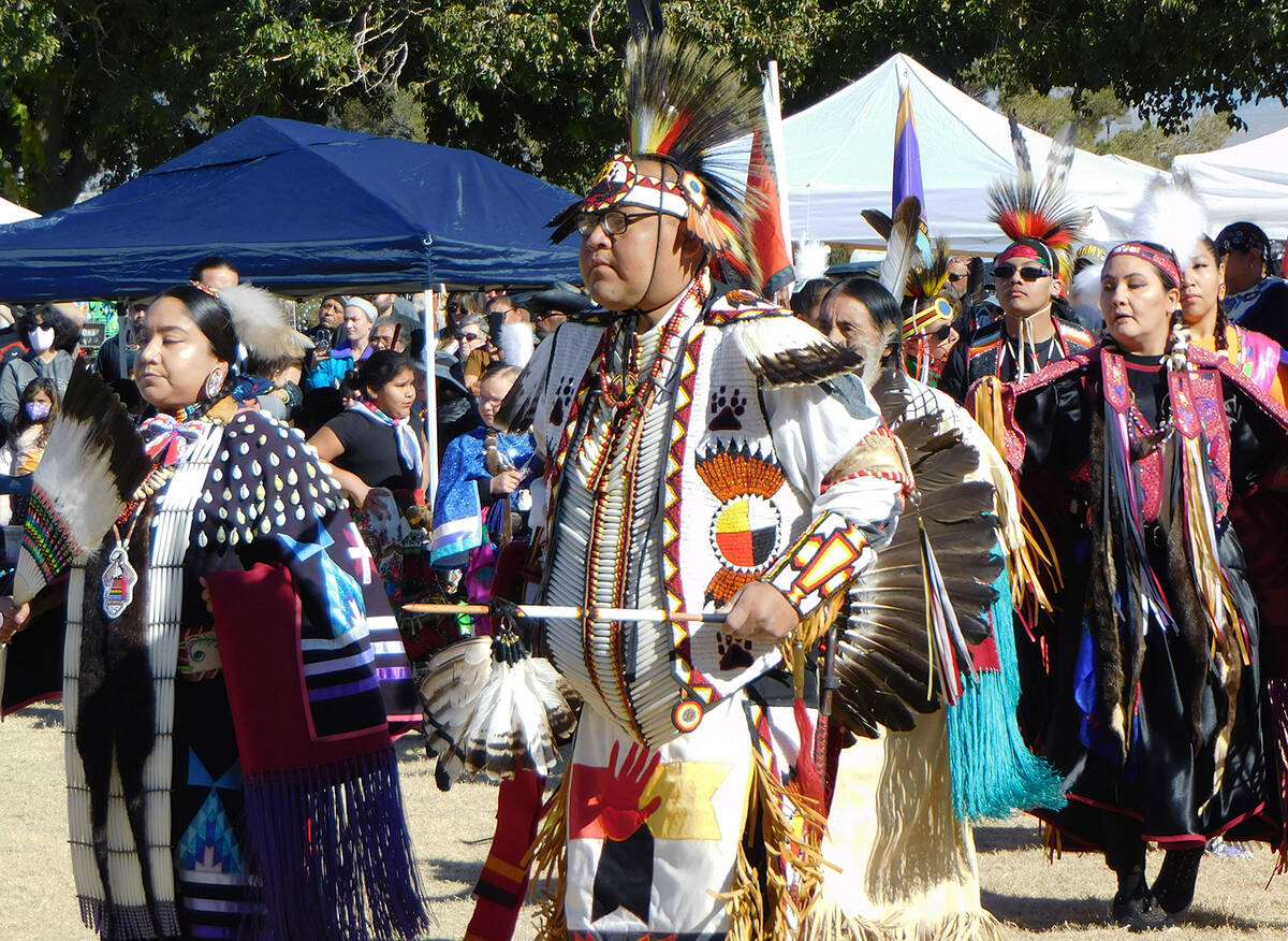 Robin Hebrock/Pahrump Valley Times The 23rd Annual Pahrump Intertribal Social Powwow took place ...