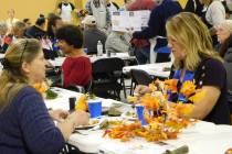 Robin Hebrock/Pahrump Valley Times The Community Thanksgiving Dinner took place Nov. 24 at the ...