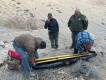 Crews save burro trapped in Rhyolite mine