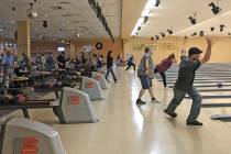 Robin Hebrock/Pahrump Valley Times The Wounded Warrior Bowl-A-Thon attracted dozens on bowlers ...