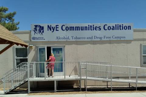Selwyn Harris/Pahrump Valley Times The NyE Communities Coalition was officially established on ...