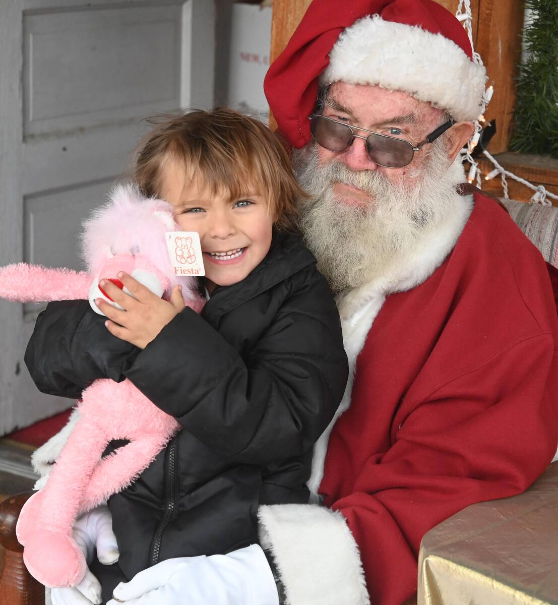 Richard Stephens/Special to the Pahrump Valley Times Santa made his annual appearance in Beatty ...