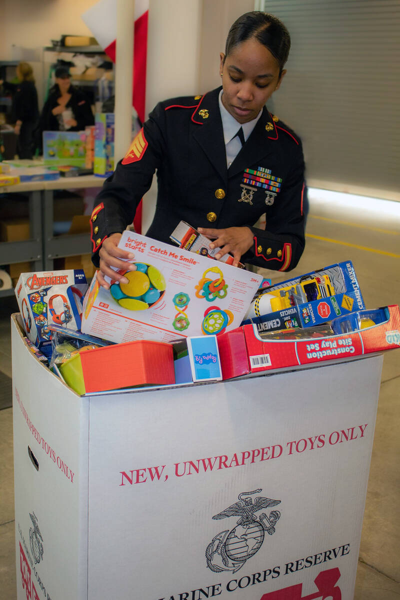 Special to the Pahrump Valley Times The Marine Corps has been conducting the Toys for Tots prog ...
