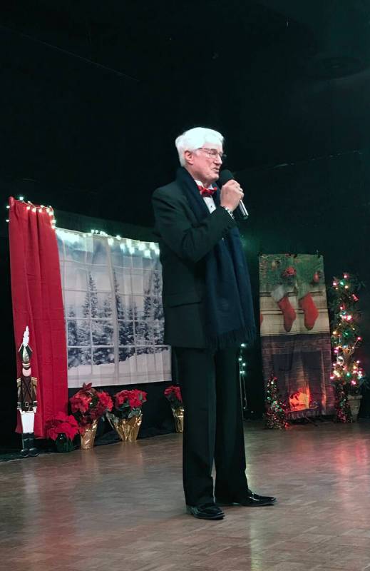 Robin Hebrock/Pahrump Valley Times Bill Watson lends his voice to the entertainment roster at t ...