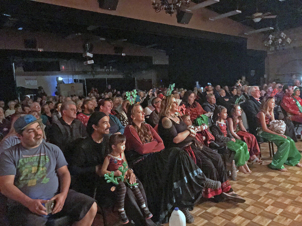 Robin Hebrock/Pahrump Valley Times The 31st Annual Christmas Benefit Show was completely sold o ...